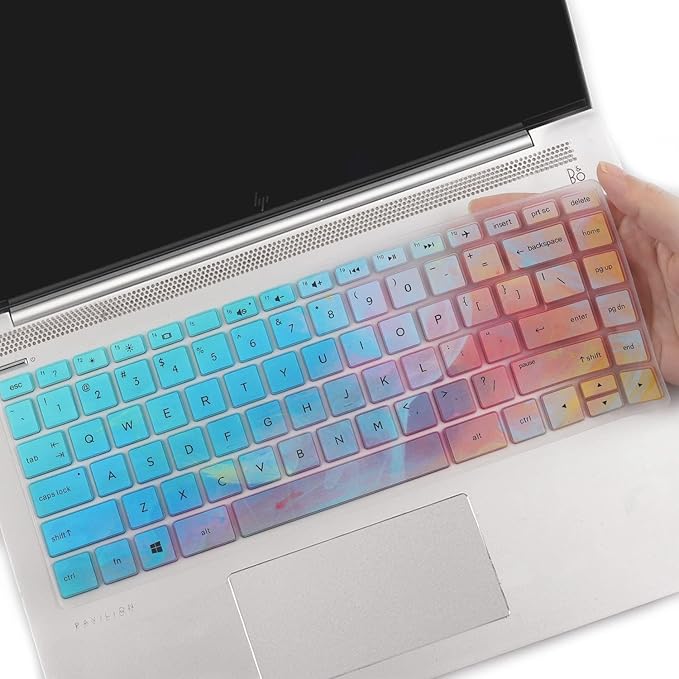 Keyboard Cover for HP Pavilion/HP Laptop 14-dk 14m-dh 14-dq 14-cd/ce/cf 14-dq0052dx dq2053cl dq0002dx 14-dq5043cl 14-cf2112wm 14-dk1003dx 14-ce3065st 14-fq0039ms 14-dh2097nr 14t-dq200 dq300