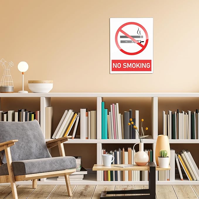 Kigley 70 Packs 8.5 x 11" Wall Mount Acrylic Sign Holder with Tape Clear Acrylic Sign Holder for Paper Poster Menu Door Wall Document for Office Home Store Restaurant No Drilling