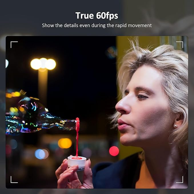 NexiGo N660P (Gen 2) 1080P 60FPS Webcam with Software Control, Dual Microphone & Cover, Autofocus, HD USB Computer Web Camera, for OBS/Gaming/Zoom/Skype/FaceTime/Teams/Twitch