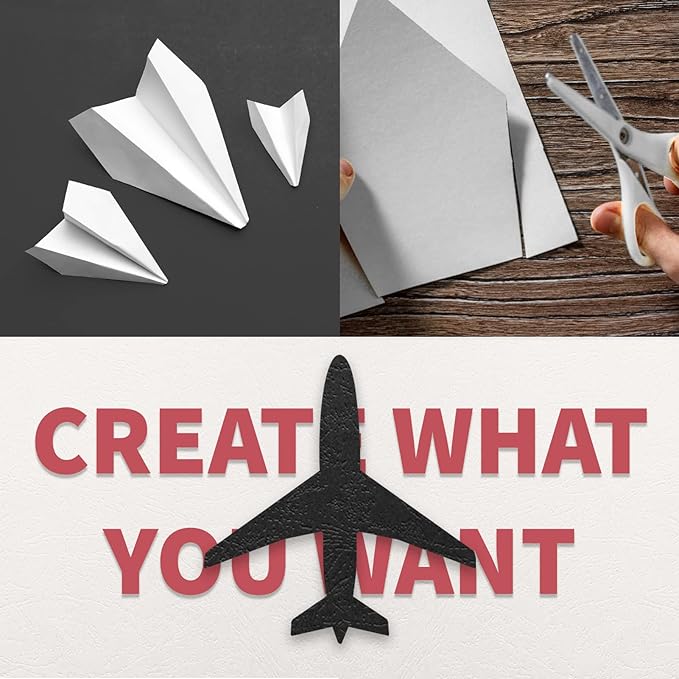 Binditek 50 Pack 13 Mil Slight Linen-Texture Paper Binding Presentation Covers, 90lb, 8-1/2 x 11", for Business Documents, School Projects, Un-Punched, Black