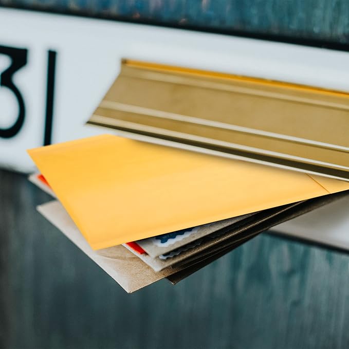 ABC PACK & SUPPLY Yellow Kraft Bubble Mailer Envelopes, 8.5 x 11 Inches. 400 Pack Mail Padded Envelopes Self Seal. Kraft Bubble Mailers. Tear-Resistant Mailing Envelope Padded. Sturdy Paper Mailer