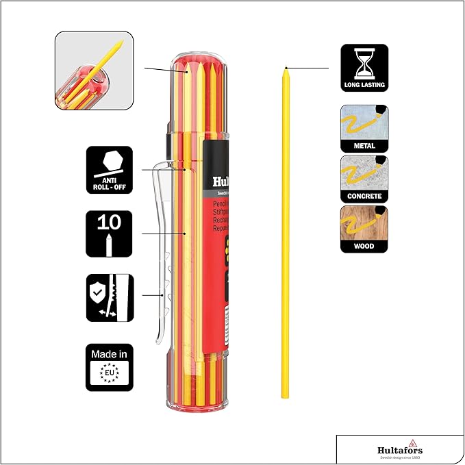 Dry Marker Refills HRD Y - Yellow