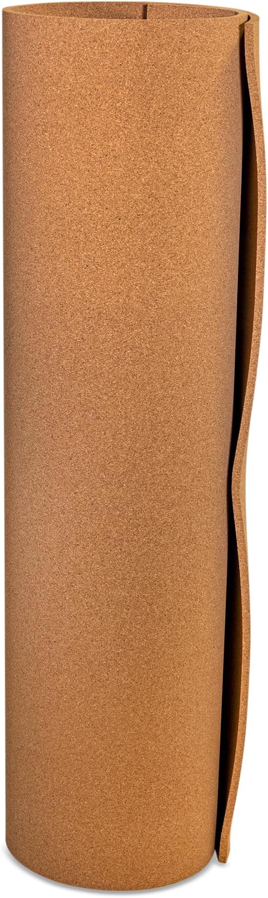 Manton Cork Premium Cork Roll - 4' x 12' x 1/2", 100% Natural Facing Grade Material for Bulletin Boards, Decorative Photo and Message Push Pin Displays - Perfect for Home, School, and Office