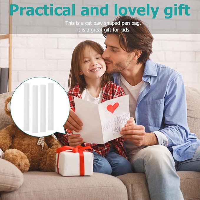 EXCEART 200 Pcs Marker Cotton Core Markers Marker Diy Refills Marking Pen Refill Multifunctional Paint Pen Refills Universal Paint Pen Refills White Pvc Eyeliner Student Filling