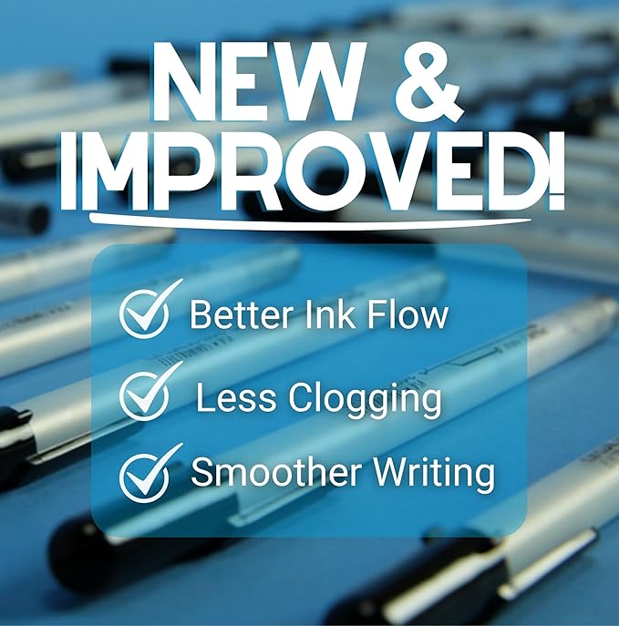 Circuit Scribe Non-Toxic Conductive Ink Pen for Kids Circuit Building Set (10-Pack) | Silver Ink Rollerball Point Pen Kit, Science Experiments, DIY Science Projects (New & Improved Formula)