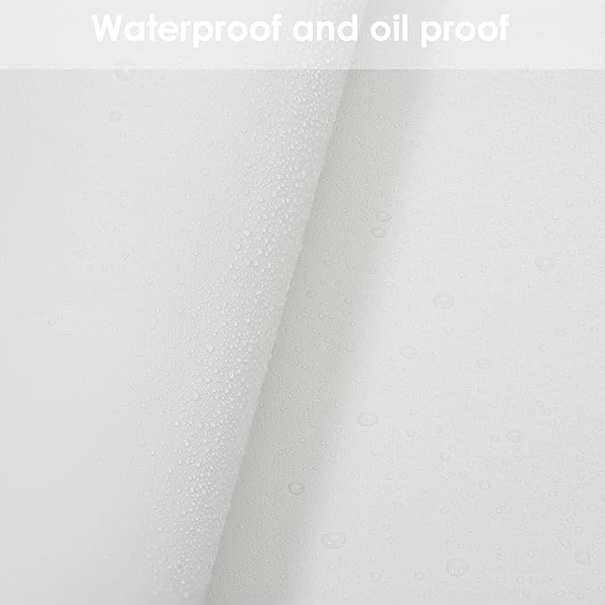 Leather Table Cover,1.8mm Thick,36x60 Inch Table Protector,Table Protector for Dining Room Table,Dining Table Cover，Dining Table Cover Protector(Grayish White+Grayish White,36x60)