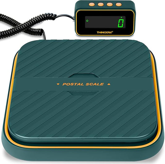 THINKSCALE Shipping Scale for Packages, 86lb/0.1oz Digital Shipping Postal Scale-Hold and Tare Function, Mail Scale Fold up Holder, Postage Scale, Package Scale, Battery&Type-C Charging Cable