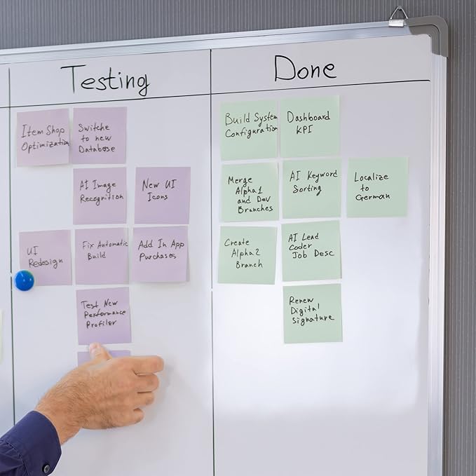 Mr. Pen- Bulk Sticky Notes, Morandi Colors Self-Stick Aesthetic, Colorful, 3”x3”, 12 Pads, Back to School Supplies