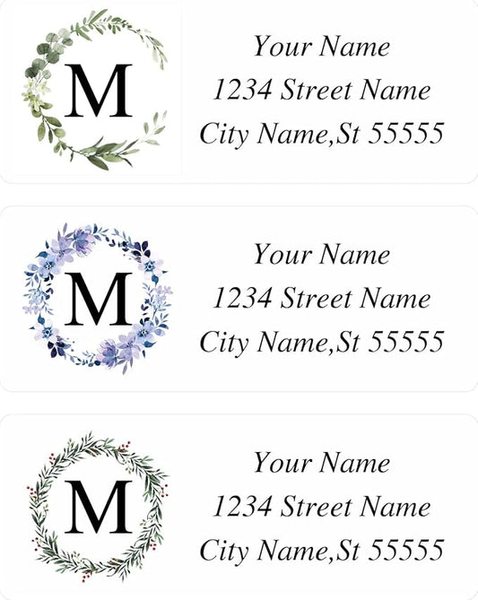 Return Address Labels - Personalized Labels, Custom with Strong Adhesion, Can Be Used for Box, Paper, Plastic, Glass, Metal (2.6x1 Inch)