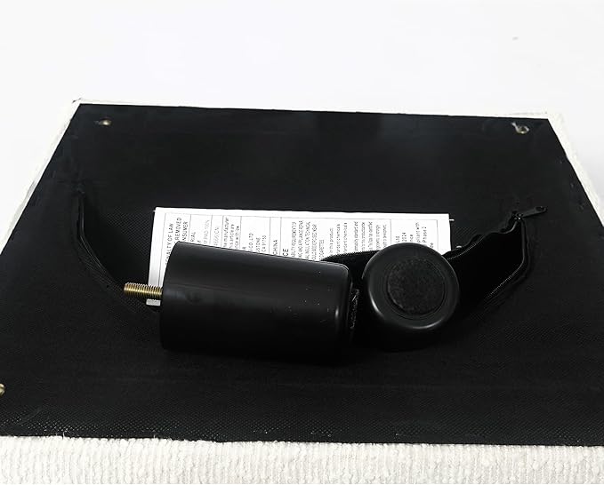 Joveco Small Foot Stool Ottoman, Cotton Line Square Footstool Upholstered Footrest Foot Rest for Chair, Under Desk, Office, Living Room, Pinstripe White