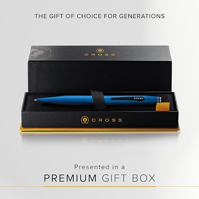 Cross Tech2 Refillable Tech2 Presented in a Premium Gift Box - Medium Point, Black Ink, Blue