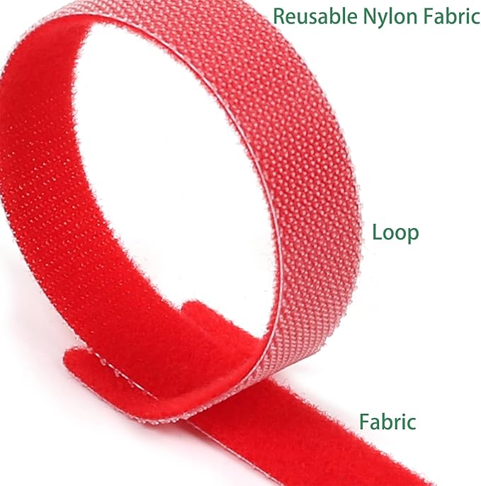 102 Pcs Cable Ties, 4+6+8+10 inch Reusable Multi-Colour Cable Ties Wire Ties Cord Organizer Cable Organizer Adjustable Cable Management for Cable Management