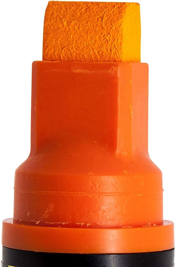 Window Markers for Glass Washable Car Window Paint Pen- Dry Erase Liquid Chalk Marker Car Decorations on All Surfaces, Tire, Windshield - Auto Marker, Autowriter, Rain Resistant (Orange, Jumbo Tip)