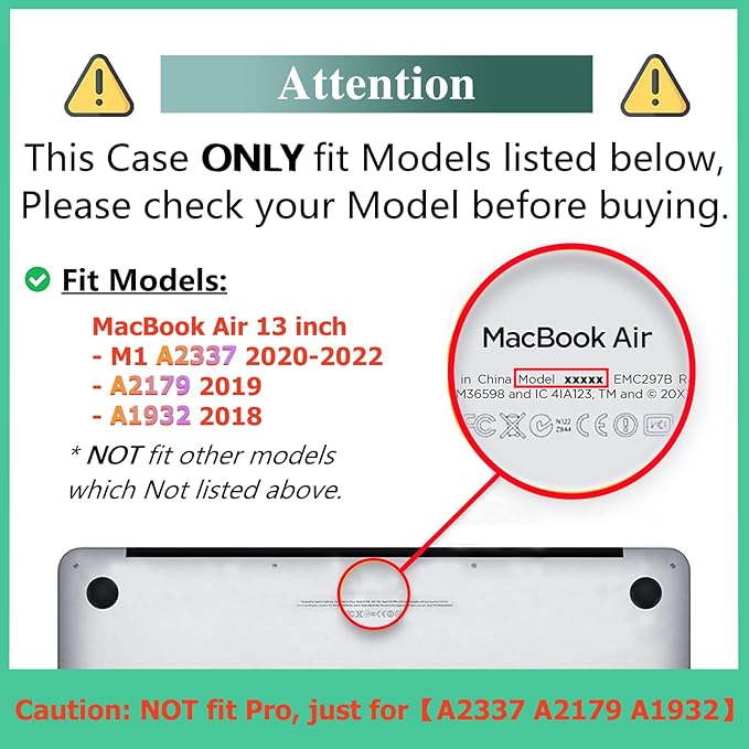 DTangLsm Compatible with MacBook Air 13 inch Case 2022 2021 2020-2018 Model A2337 M1 A2179 A1932 Cute Cartoon Clear Plastic Hard Shell Case with Cute Plush Sheep & Keyboard Cover, Cute Cartoon Sheep