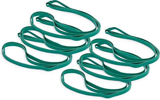Tasker Rubber Bands for 55 Gallon Trash Cans, (Value - 6 Pieces)