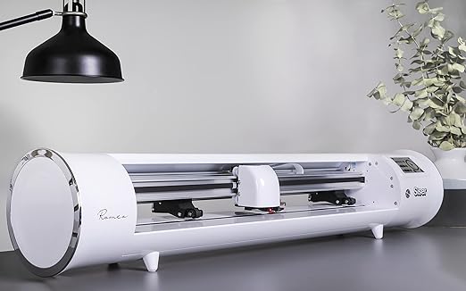 Siser Romeo High-Definition Cutter - 24" Professional Cutting Machine for Vinyl, Paper, and More – WiFi Compatible with Windows & Mac - Includes Leonardo Design Studio Software, Roll Holder Accessory