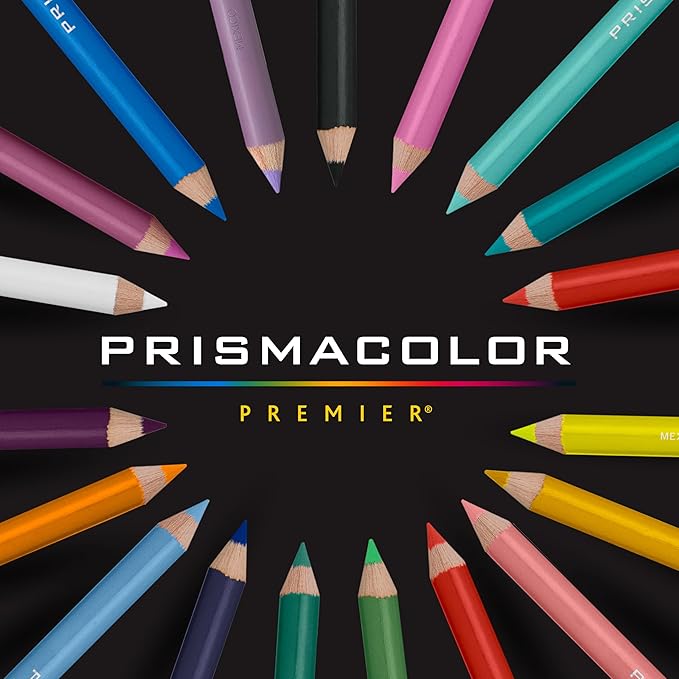 Prismacolor Premier Colored Pencils, Soft Core, Assorted Colors, 36 Count - Durable, Vibrant, Ultra-Smooth, Adult Coloring, Drawing, Sketching, Arts & Crafts