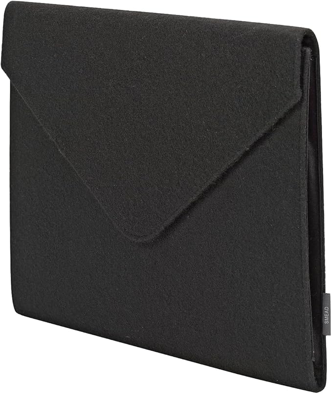 Smead Cloth Expanding File, 2" Expansion, Snap Closure, Letter Size, Black (70920)
