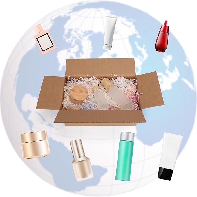 CRUGLA 40 Packs 9x5x4 Shipping Boxes Corrugated Cardboard Boxes Bulk for Small Business Shipping Packing Mailing