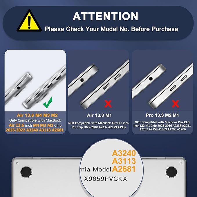 MOSISO Compatible with MacBook Pro 13 inch Case M2 2025-2016 A2338 M1 A2251 A2289 A2159 A1989 A1708 A1706, Anti-Cracking Heavy Duty Plastic TPU Bumper Hard Case&Keyboard Skin&Screen Film, Navy Blue