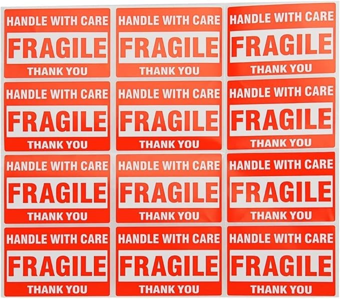 MFLABEL® Round Corner Half Sheet Shipping Labels 2-UP Click-n-Ship Mailing Postage Labels (150Sheets300Labels)