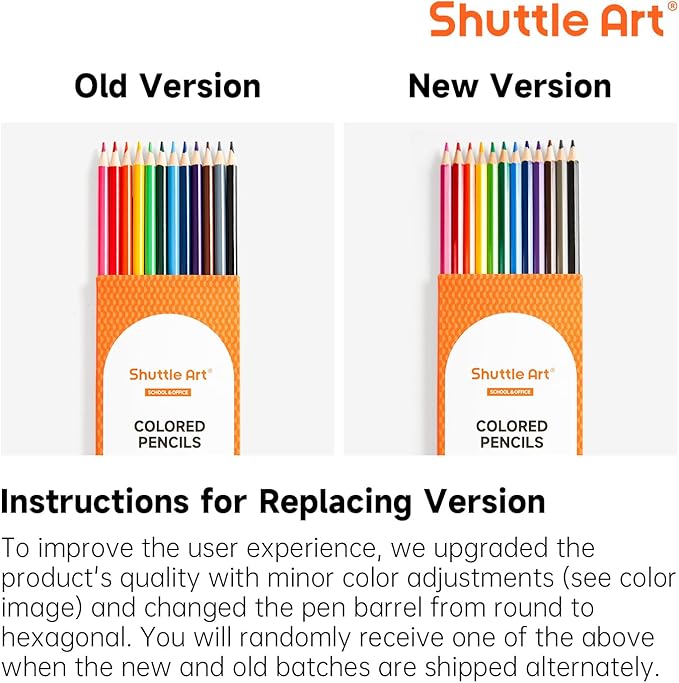 Shuttle Art 360 PCS Colored Pencils Bulk, 12 Assorted Colors, Pack of 30, Break-resistant, Pre-sharpened Colored Pencils for Kids, Bulk Pack School Supplies for Teachers & Students