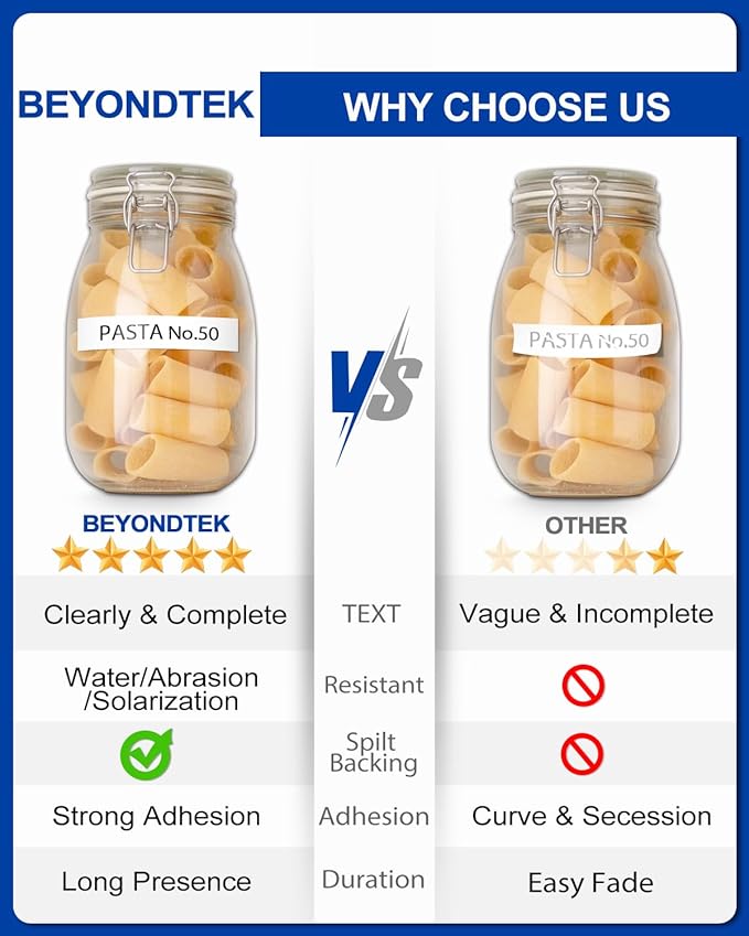 TZe-231 Replace for Brother Label Maker Tape TZ TZe Work with Brother P Touch Label Tape 12mm 0.47 Laminated White 1/2" P Touch Refill Black on White TZe-231 Cartridge for PT-H103w H110 D210 D220 1180