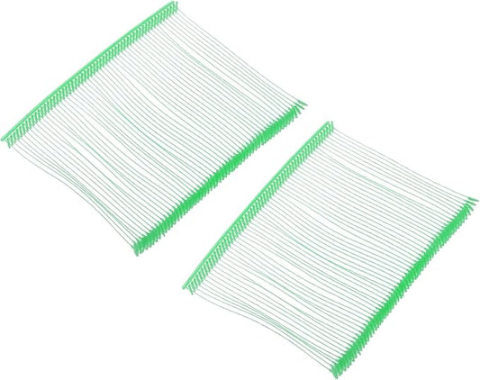 MECCANIXITY Standard Tagging Fasteners, Plastic Regular, Label Gun Price Barbs for Garment Tags, 75mm/3 Inch, Pack of 1000, Light Green