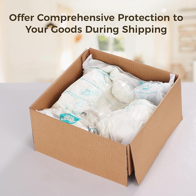 Foam Bags For Shipping 8 PCS 14×16 Inch, Handy Temperature-Activated Expanding Pouches, Instant Pack Quick Packaging - Protective Parcel Solution