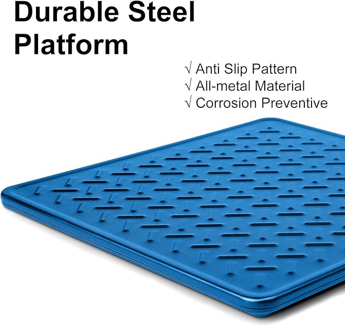 Fuzion Shipping Scale, 440LBs x 10g Postal Scale, Durable Alloy Steel Platform, Heavy Duty Scale for Packages, Postage, Luggage