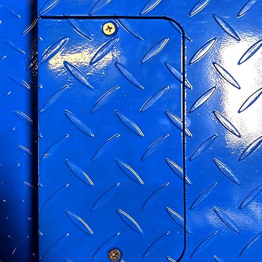 PEC Tools FS Series Professional Grade Steel Floor Scale - Heavy-Duty Pallet Scale and Shipping Scale for Industrial Use - Weighing Scale for Packages Up to 10000x1lbs - 48x60