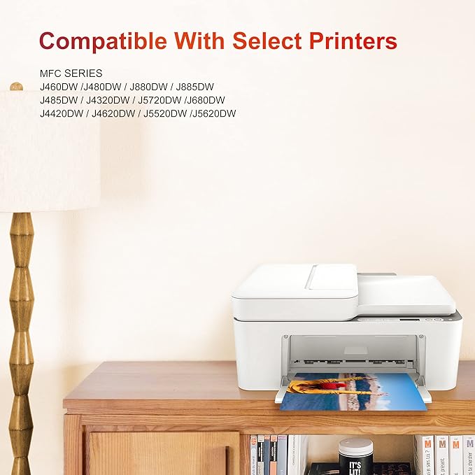 LC203XL LC201 Ink Cartridges Compatible for Brother LC203 Ink Cartridges LC203BK LC201XL Use for Brother MFC-J480DW MFC-J485DW MFC-J880DW MFC-J4420DW(11 Pack: 5 Black, 2 Cyan, 2 Magenta, 2 Yellow)