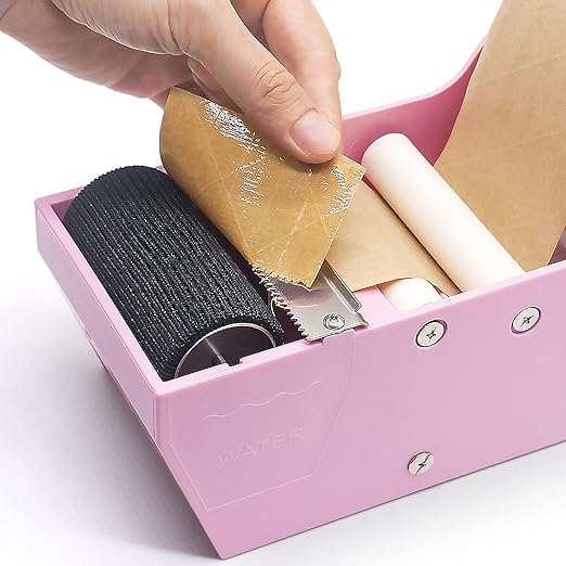 BOMEI PACK Reinforced Kraft Paper Packing Tape, 4 Pack 2.75 inch x 380 ft, Water Activated Gummed Kraft Tape for Heavy Duty Secure Packing, Shipping and Moving