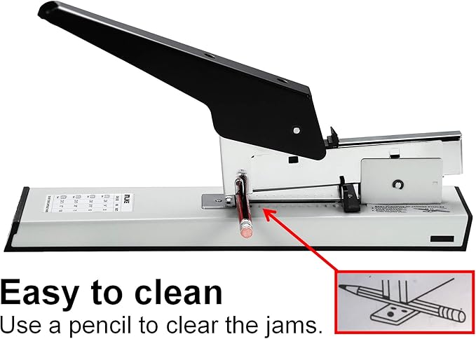 IMLIKE Heavy Duty Stapler with 2000 Staples: 100 Sheets High Capacity Manual Office Stapler, Metal,Jam Free,for Paper Binding, Include 23/8 & 23/13 Staples Each 1000PCS