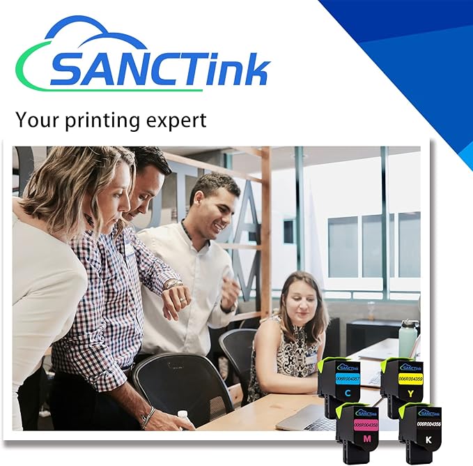 C310 C315 Toner Cartridge Compatible for Xerox C310 C315 Xerox 006R004356 006R004357 006R004358 006R004359 Xerox C310 C310DNI C310DNIM C315 C315DNI Laser Printer (C/M/Y/BK, 4-Pack)