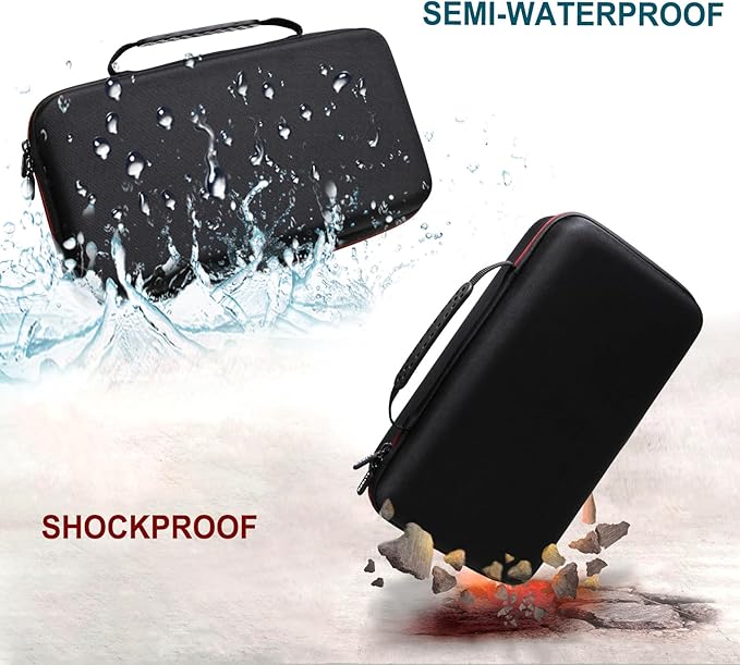 LTGEM Case Compatible with ScanSnap iX1300 Photo & Receipt Scanner or Doxie Pro DX400 Compact Scanner, Duplex Scanner Case, Black