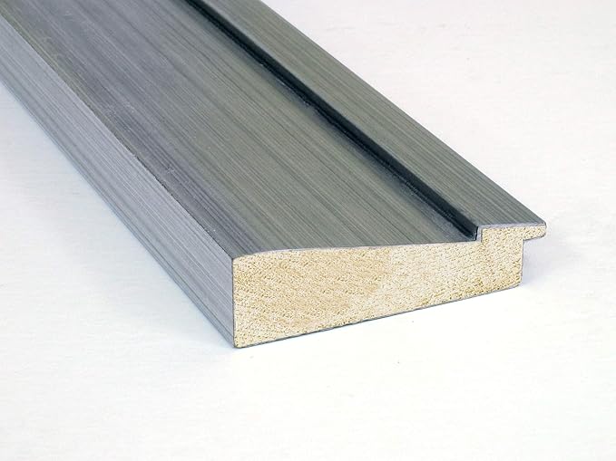 Amanti Art Natural Cork Board for Wall, 19x37 Vision Board with Silver Wood Frame, Medium Corkboard Office Decor for Home Organization, Casual Corkboard Pinboard to Display Items for Home