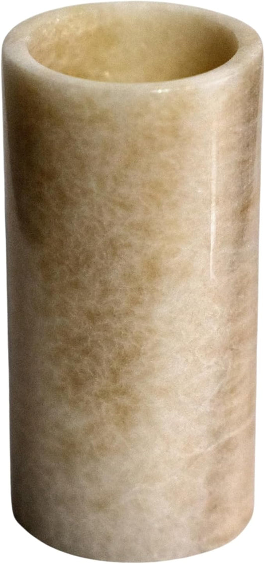 Pen Holder - Toothbrush Holder, Desk Organizer, Makeup Brush Holder, Gift for Home, Kitchen Utensil Holder, Storage Desktop, Onyx Marble, Mini Vase