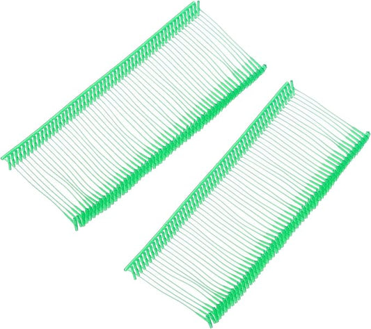 MECCANIXITY Standard Tagging Fasteners,Plastic Regular,Standard Label Gun Price Tagging Barbs for Garment Price Tag Label Tagging Barbs 35mm/1.38 Inch,Pack of 1000 Light Green