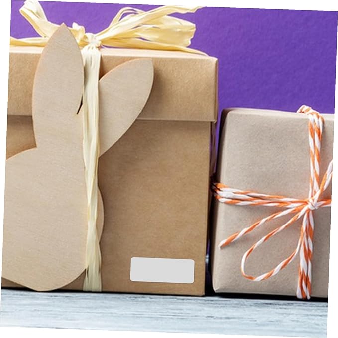 100pcs White Blank Mailing Address Labels for Laser Printers Printable Sticker for Envelopes and Shipping Strong Adhesive Office Supply for Clear Labeling