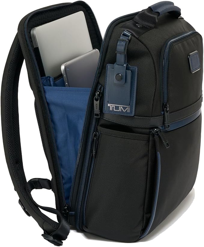 TUMI(トゥミ) Men Business Bag, Black/Navy, One Size