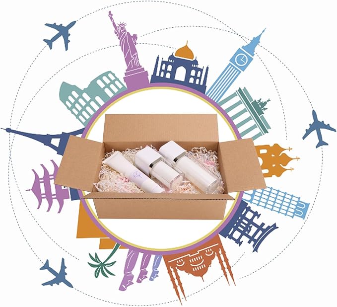 9x5x3 Shipping Boxes Set of 40, Brown Kraft Corrugated Cardboard Small Boxes Mailers for Business Packaging