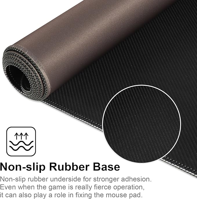 XXL Gaming Mouse Pad 35.4x15.7 Professional Large Mouse Pad & Computer Game Mouse Mat-90x40 Chocolateus