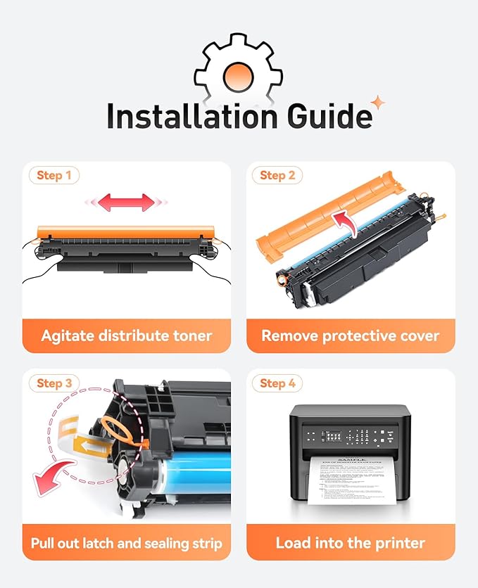 069H 069 Toner Cartridge Set 4-Pack MF753Cdw High Capacity Black Cyan Magenta Yellow Replacement for Canon 069H 069 Toner Compatible with Canon Color imageCLASS MF753Cdw MF751Cdw LBP674Cdw Printer Ink