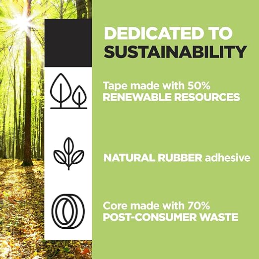 Scotch Rough Surface Painter's Tape 2060-48MP, 1.88 in x 60.1 yd (48mm x 55m), 3-Pack – Strong Adhesive, Clean Removal, Tear-Resistant Masking Tape, for Brick, Concrete, Stucco, Textured Surfaces