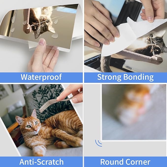 Thermal Laminating Pouches, FungLam Clear Laminating Sheets, 3 Mil Thickness Thermal Laminating Sheets, 8.9×11.4 Inch Laminator Sheets for Laminators, Clear Plastic Letter Size Sheets,100 Pack.