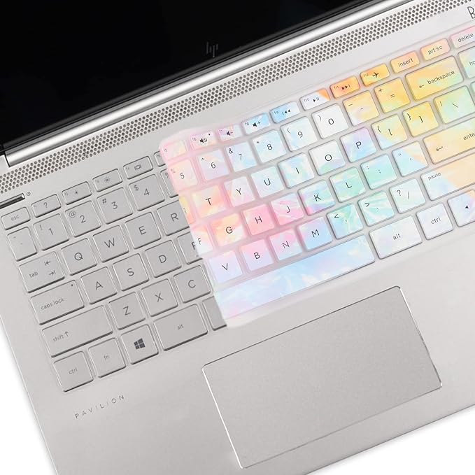 Keyboard Cover for HP Pavilion x360 14 & HP Laptop 14 14-dk 14m-dh 14-dq 14-fq 14-cd/ce/cf 14t-dh200 14-dq0052dx 14-dq2053cl 14-dk0002dx 14m-dh1003dx 14t-dq300 14m-cd0003dx 14-fq0013dx 14-cf0006dx