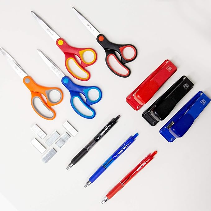 BAZIC Products Staples Standard 26/6 5000/Pack, Durable Silver Stapler pins Ideal Office Staples for Home, School & Business, 2-Pack