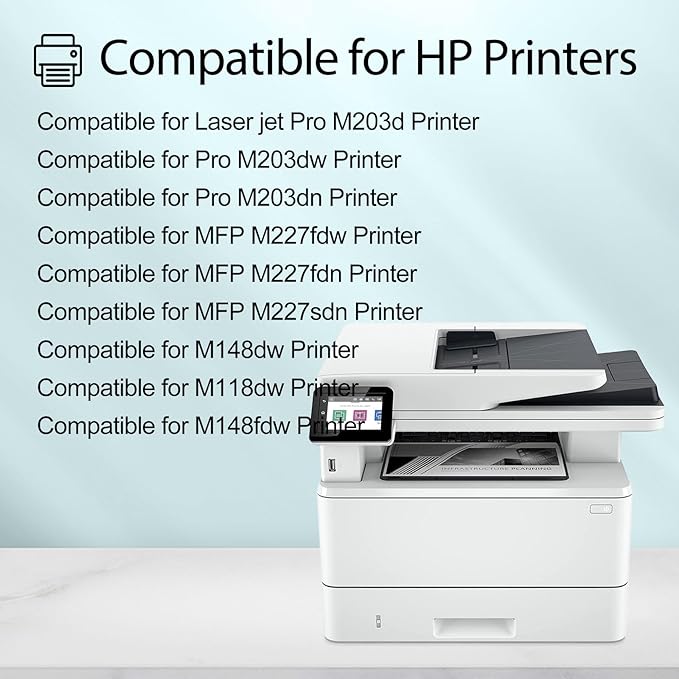 greencycle Compatible 32A Replacement for HP 32A Drum Unit CF232A use for Laserjet Pro M203d M203dn M203dw M227fdw M227fdn M227sdn M148dw M148fdw M118dw Printer (4-Pack)