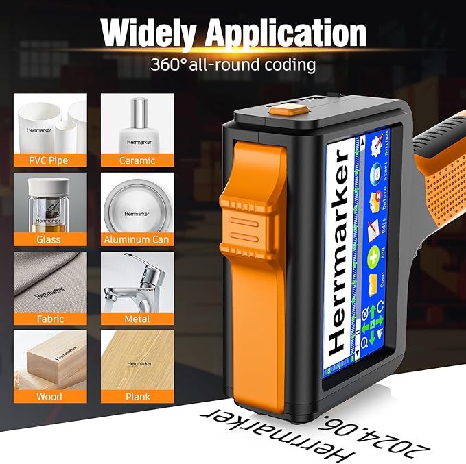 Original New 42ml Quick Dry Ink Cartridge, Replacement Compatible for 0.5inch/12.7mm Handheld Inkjet Printer TIJ314/TIJ990/T1000(Blue)